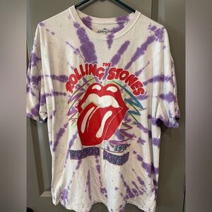 Urban Outfitters Rolling Stones Tie Dye Tshirt